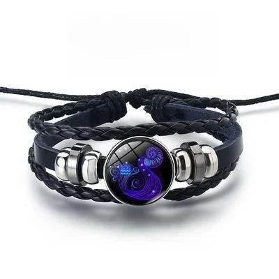 Luminous Zodiac Constellation Bracelet Unisex - ZA-Zola