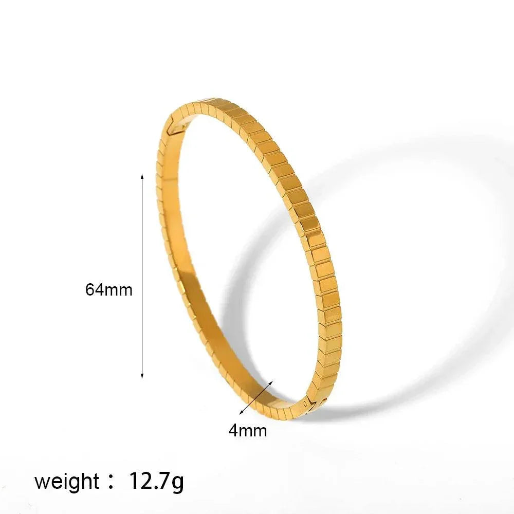 Titanium Steel Star Buckle Bracelet – INS Style - ZA-Zola