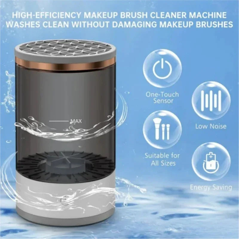 Electric Makeup Brush Cleaner – USB Automatic Rotating Wash - ZA-Zola