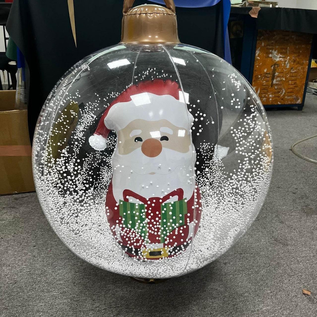 Inflatable Christmas Ball Hanging Crafts 60CM PVC Decor - ZA-Zola