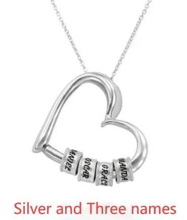 Thanksgiving Heart Love Beaded Necklace – Fashion Must-Have - ZA-Zola