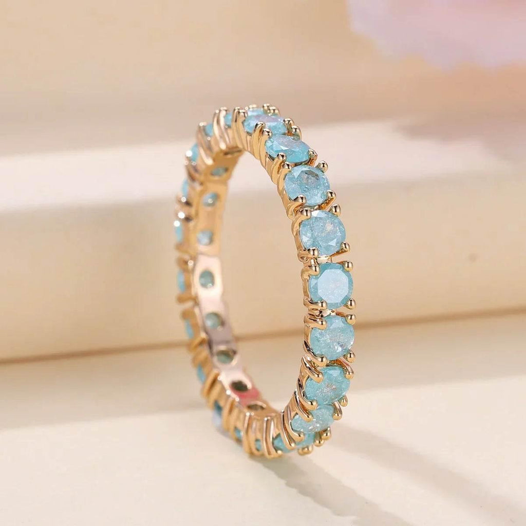 Elegant Retro Ice Flower Zircon Ring - Buy Now! - ZA-Zola