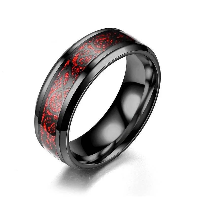 Stainless Steel Dragon Ring for Men & Women - ZA-Zola
