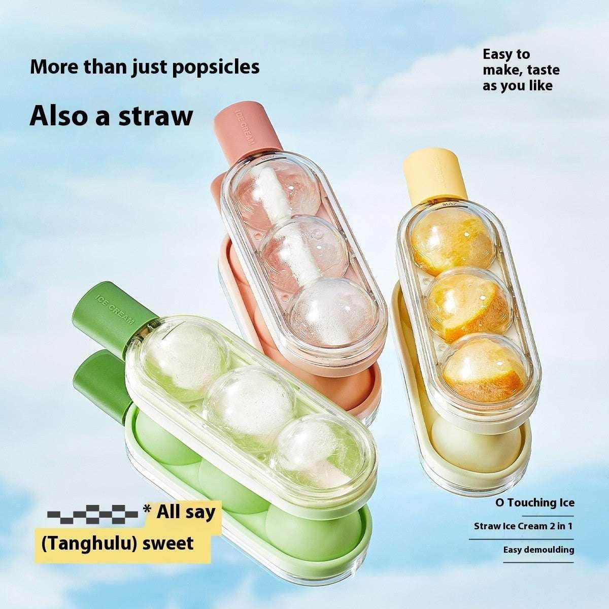 Sugar Gourd Ice Hockey Ice-Cream Mould – Fun & Easy Tray - ZA-Zola