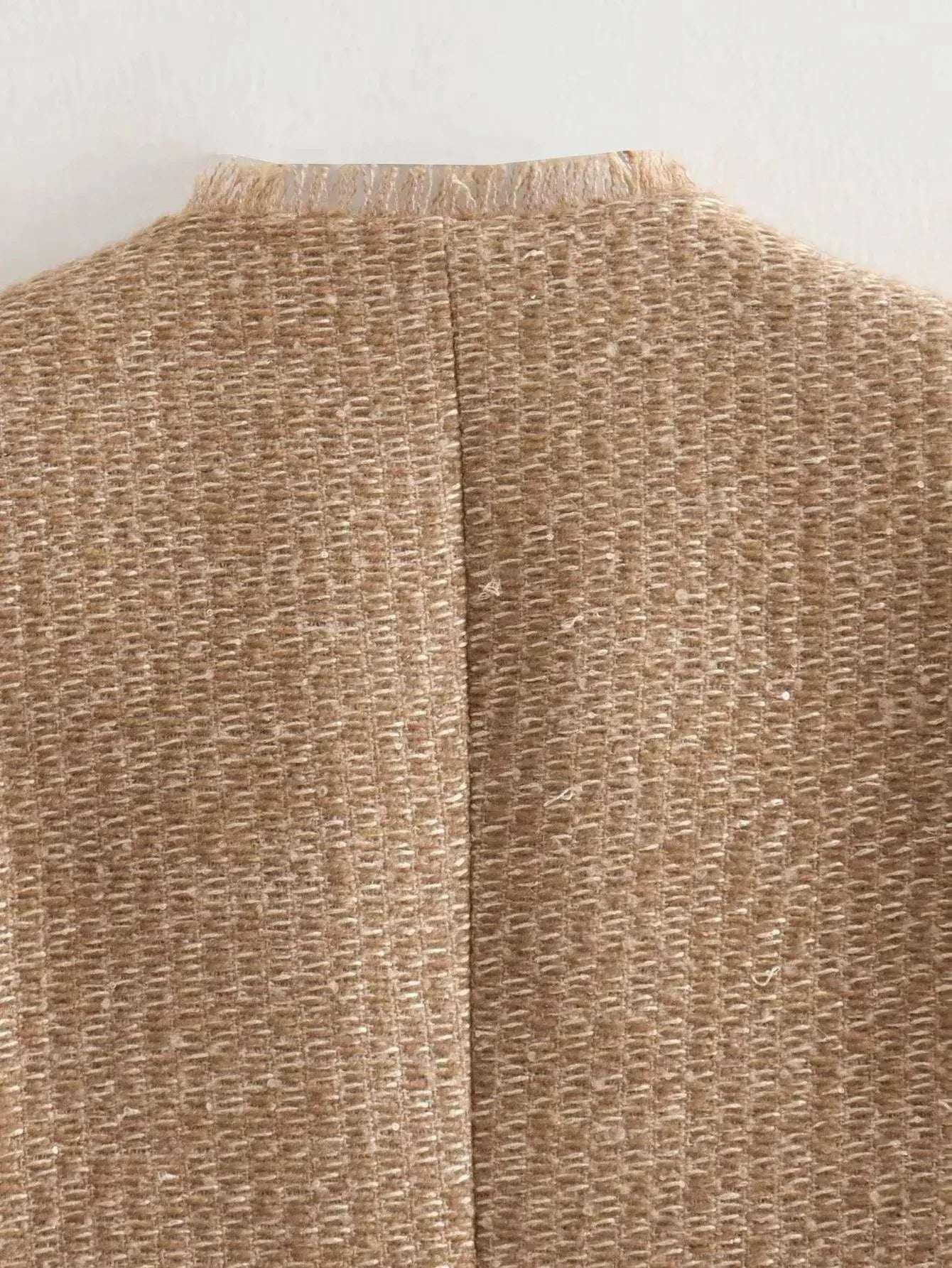 Woolen Short Coat Women Casual Winter Top - ZA-Zola