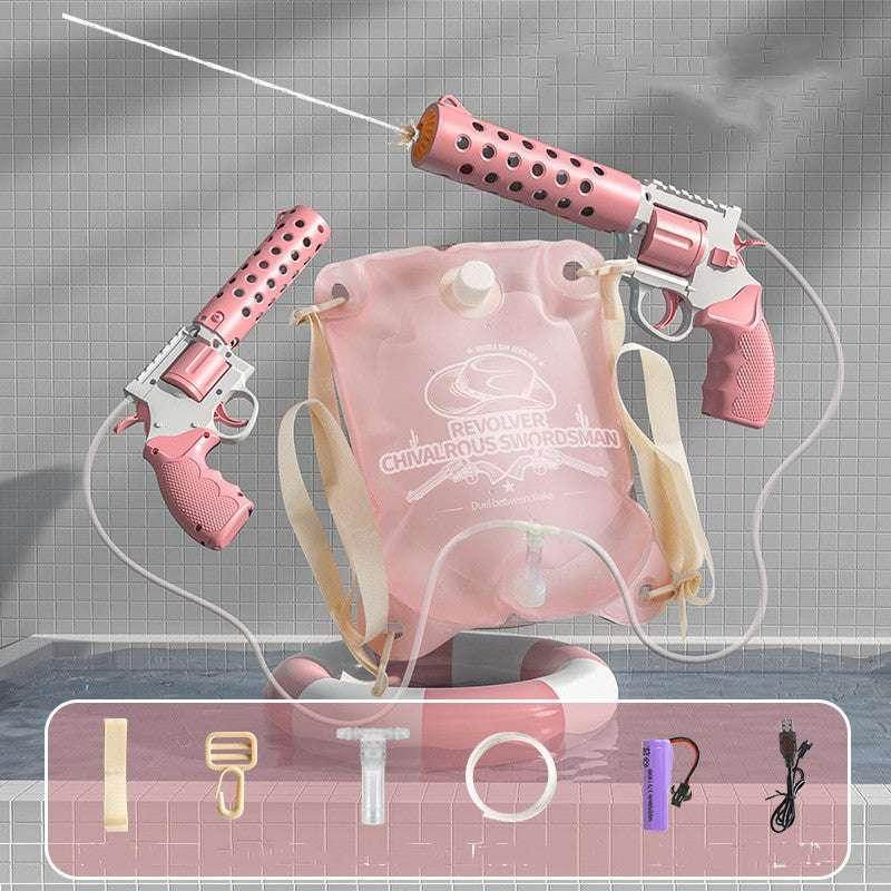 Backpack Electric Water Gun with Rechargeable Battery – Large Capacity Outdoor Toy - ZA-Zola