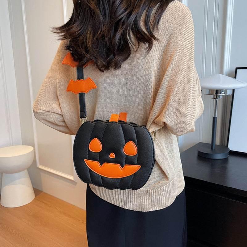 ZA-Zola Halloween Pumpkin Crossbody Shoulder Bag - ZA-Zola