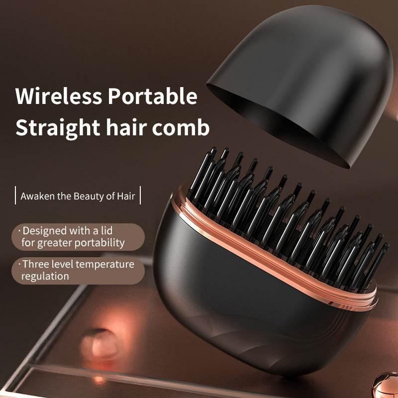 Wireless Hair Straightening Comb | Portable Hair Styler - ZA-Zola