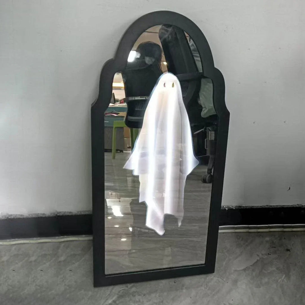 Ghost Holographic Mirror Halloween Decor | ZA-Zola UK - ZA-Zola