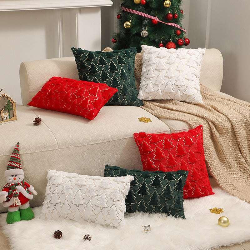 Holiday Ornament Pillow Plush Pillowcase | Cozy Bedroom Decor - ZA-Zola