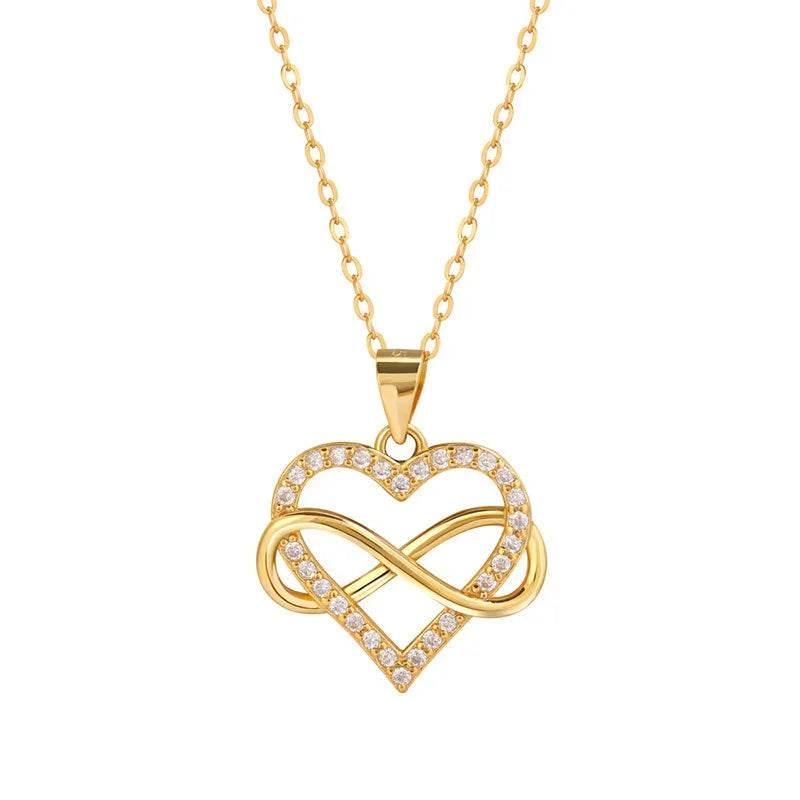 Shop Unlimited Love Necklace – Perfect Valentine Gift! - ZA-Zola