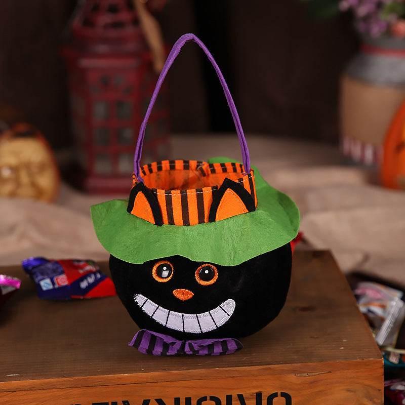 ZA-Zola Halloween Candy Bag Pumpkin Basket Kids - ZA-Zola