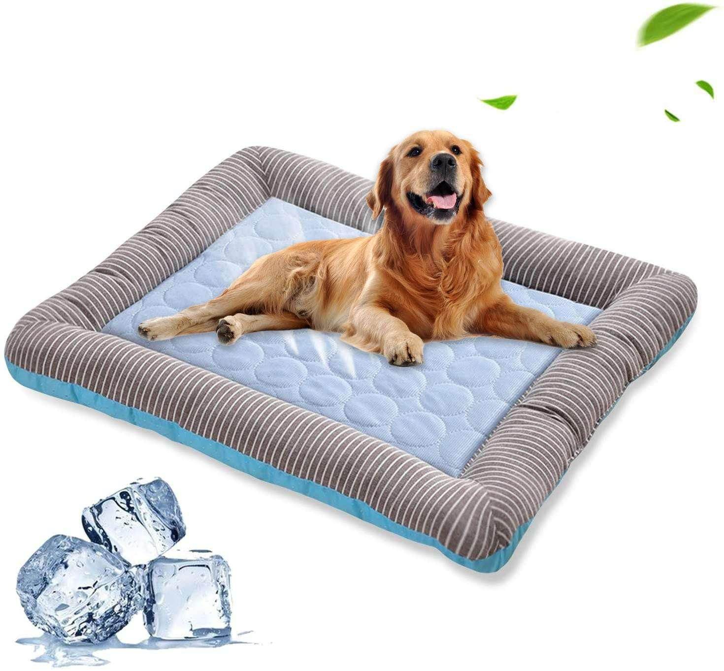 Soft Ice Silk Pet Cooling Bed Mat for Summer - ZA-Zola