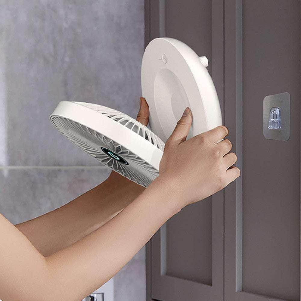 Wall Mounted Folding Fan – Quiet & Space-Saving - ZA-Zola