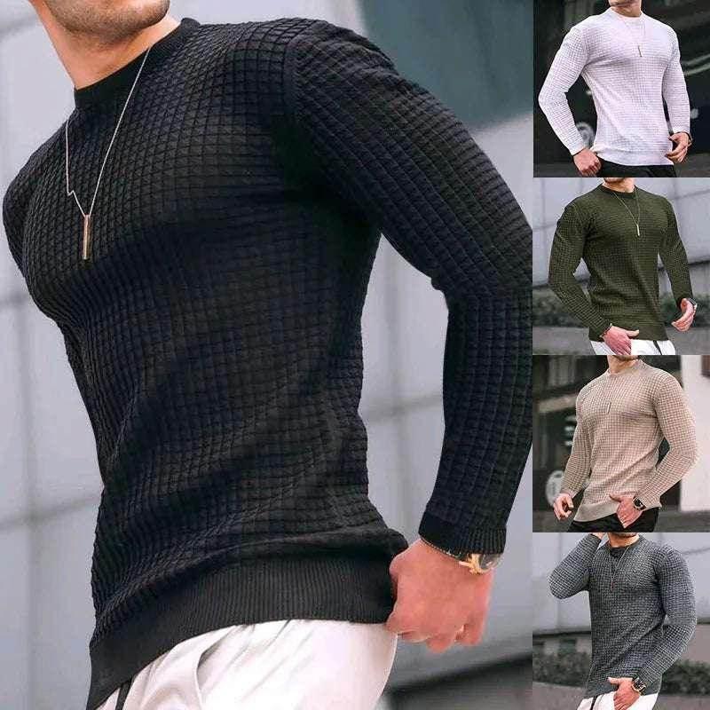 Men’s Crew-Neck Pullover – Stylish, Cozy & Shop Now! - ZA-Zola