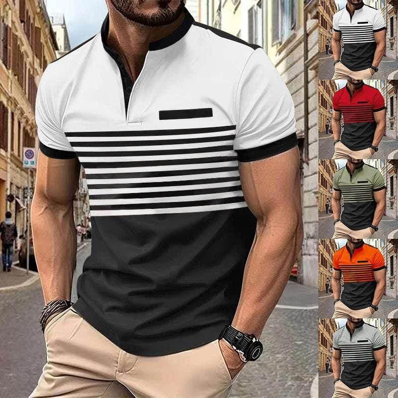 Men’s Henley Shirt – V-Neck, Stylish & Slim Fit, Shop Now! - ZA-Zola