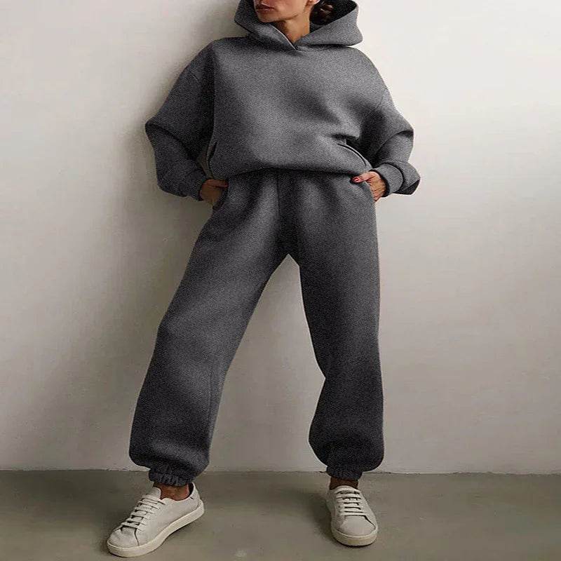 Women’s Hooded Sweater Tracksuit – Shop Now! - ZA-Zola