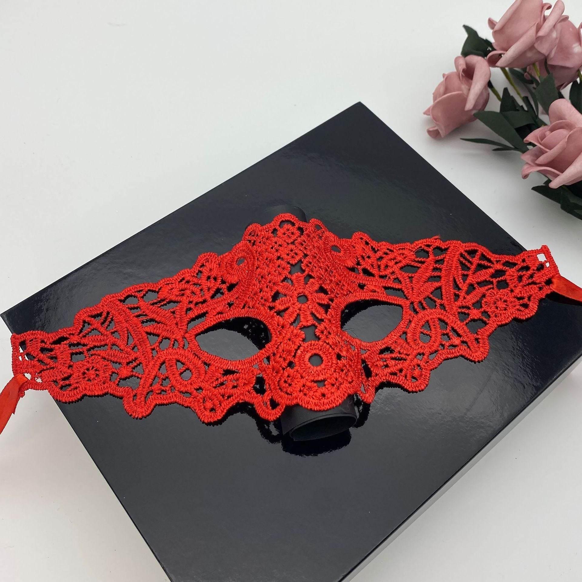 ZA-Zola Sexy Lace Half Face Eye Mask Halloween - ZA-Zola
