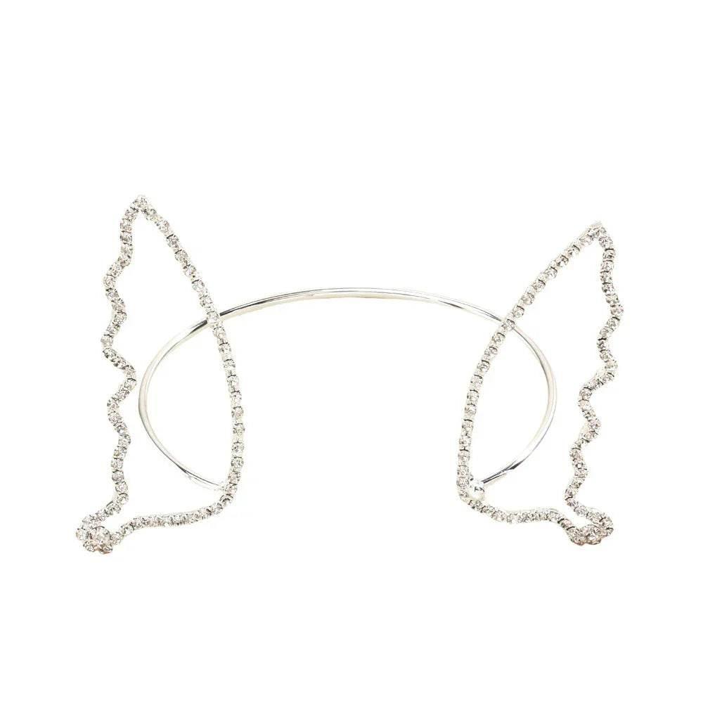 Elegant Butterfly Bracelet – Sparkling Rhinestone Charm - ZA-Zola