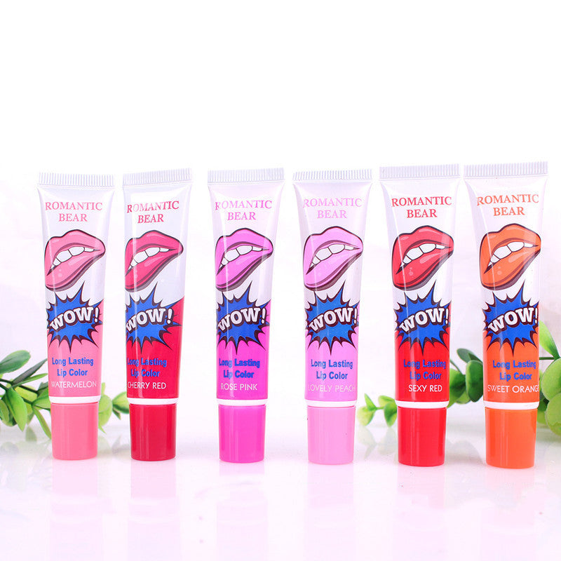 Amazing 6 Colors Peel Off Liquid Lipstick – Waterproof & Long-Lasting