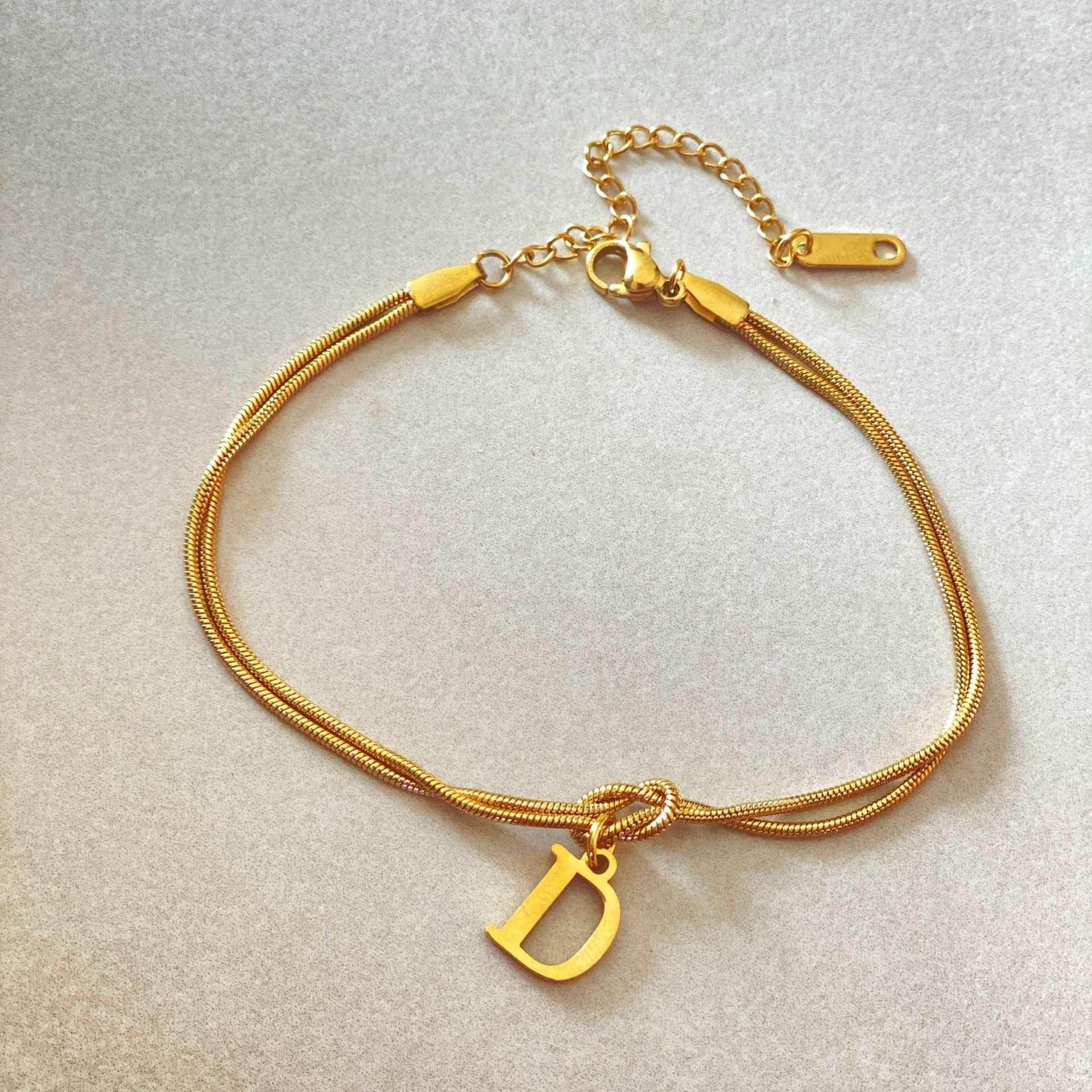 A-Z Love Knot Bracelets | Personalized Jewelry Gift - ZA-Zola