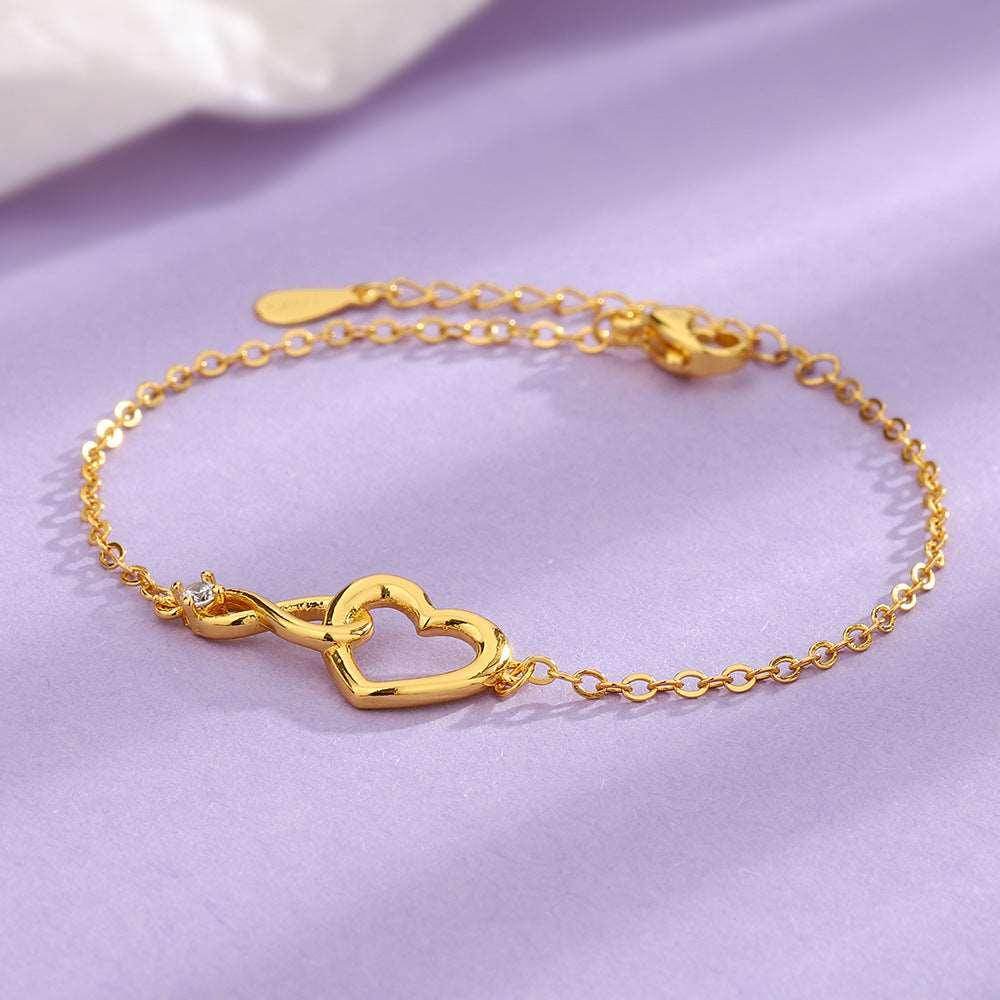 Heart-shape Bracelet – Fashion Jewelry for Valentine's Day - ZA-Zola