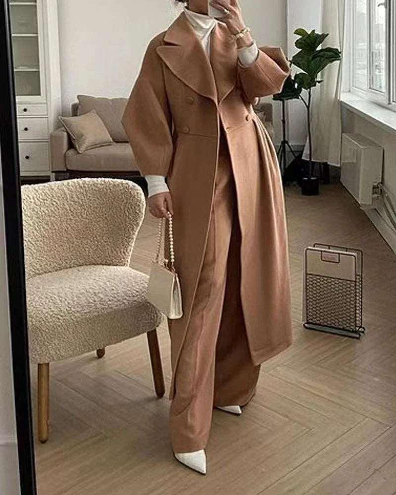 Vintage Court Jacket with Lantern Sleeves & Large Lapel - ZA-Zola