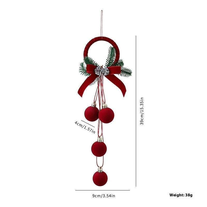 Jingling Bell Decorative Pendant | Christmas Window Ornament - ZA-Zola
