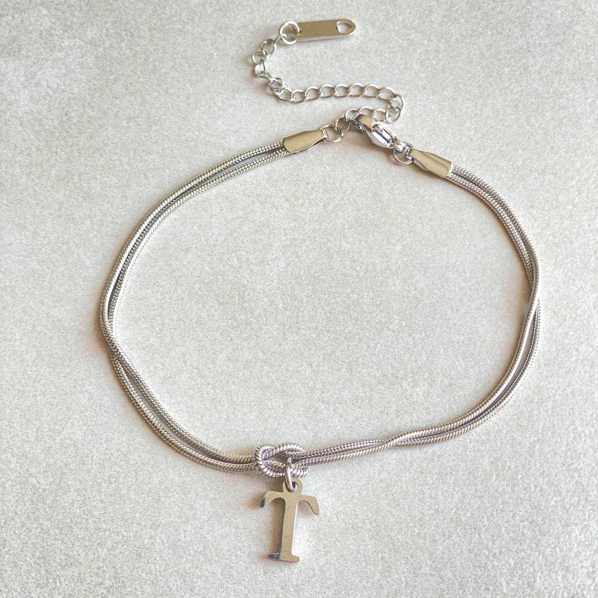A-Z Love Knot Bracelets | Personalized Jewelry Gift - ZA-Zola