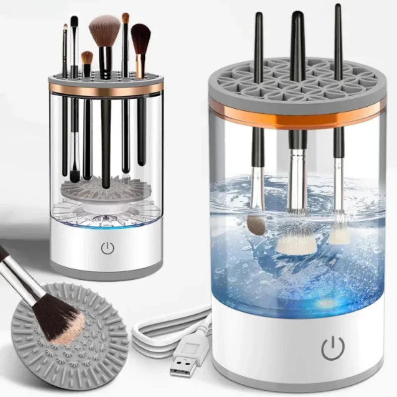 Electric Makeup Brush Cleaner – USB Automatic Rotating Wash - ZA-Zola