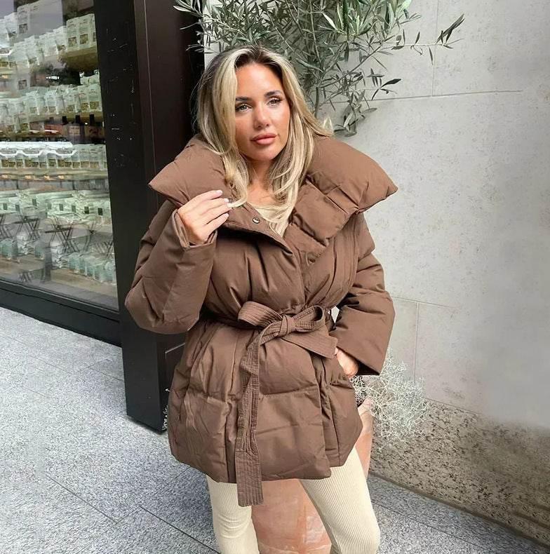Warm and Loose Cotton Coat for Women | Solid Color Street Fashion - ZA-Zola