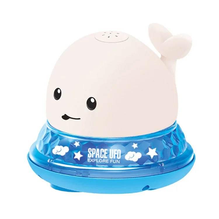Electric Whale Bath Toy with Light & Water Spray - ZA-Zola