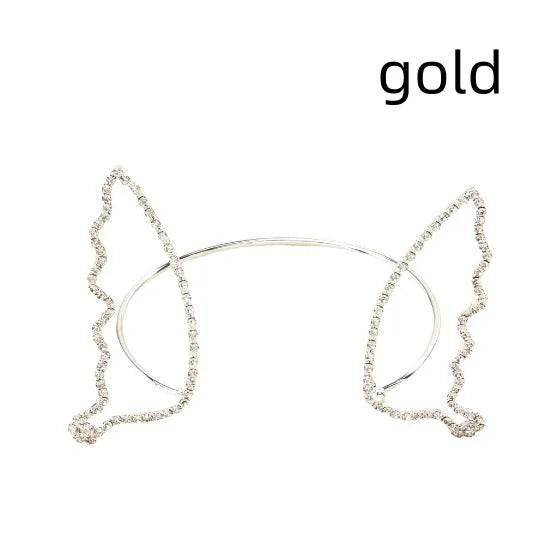 Elegant Butterfly Bracelet – Sparkling Rhinestone Charm - ZA-Zola