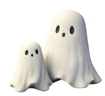 ZA-Zola Halloween Middle Finger & Love Ghost Ornaments - ZA-Zola