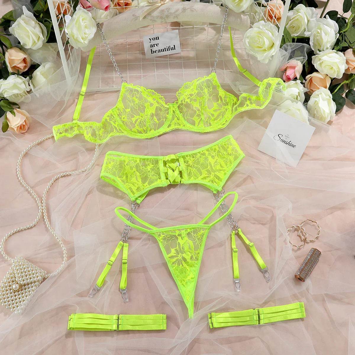 Sexy Mesh Lingerie Set | Buy Now – Limited Stock! - ZA-Zola