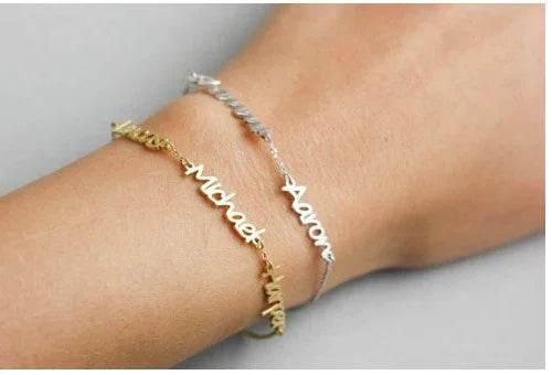 Personalized Custom Name Bracelet - Shop Now! - ZA-Zola