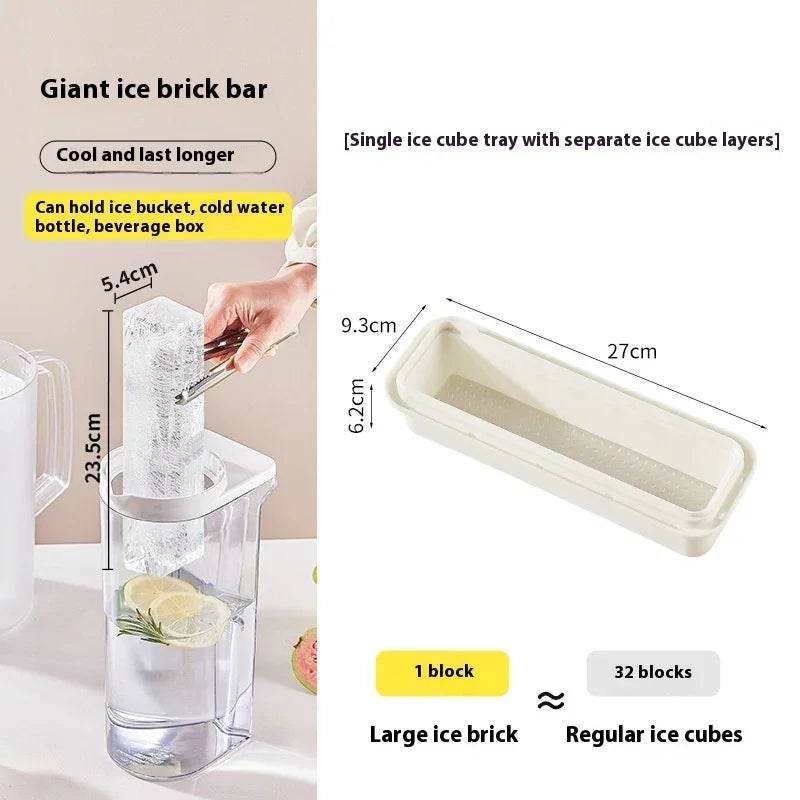 Large Gap Press Ice Cube Mold - Single to 4 Grids - ZA-Zola