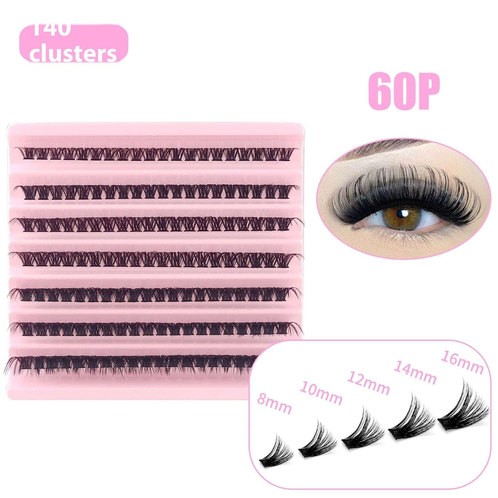 5D Messy False Eyelashes – Thick Hot Melt Volume - ZA-Zola