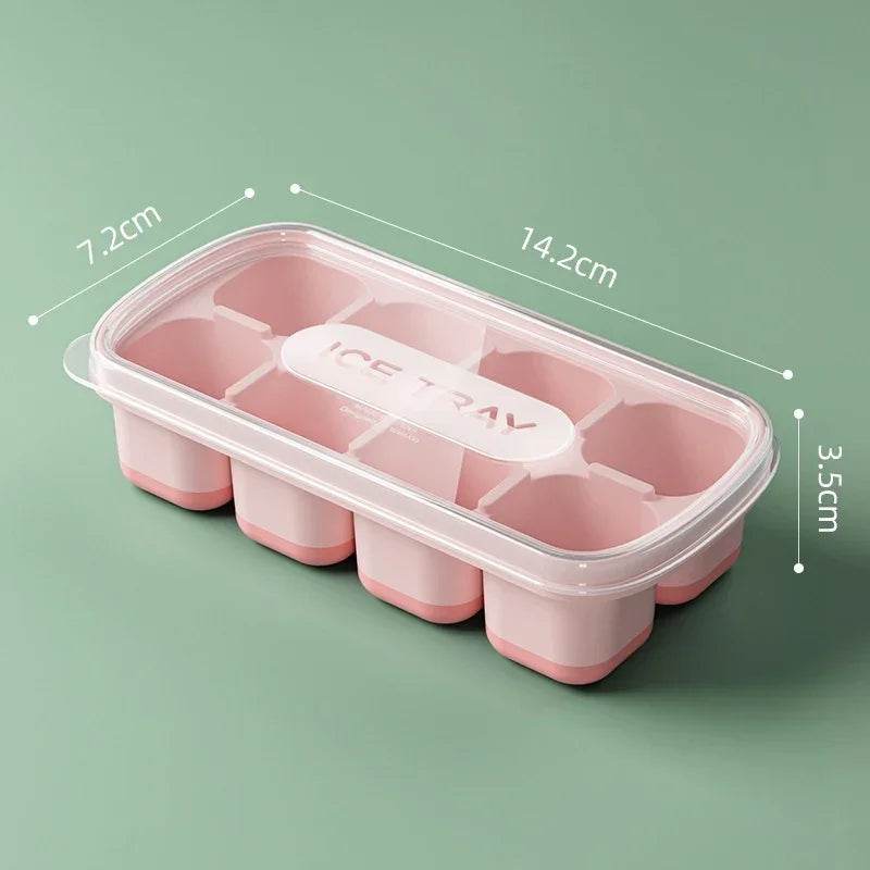 Large Capacity Ice Tray with Lid – Easy Ice Release - ZA-Zola