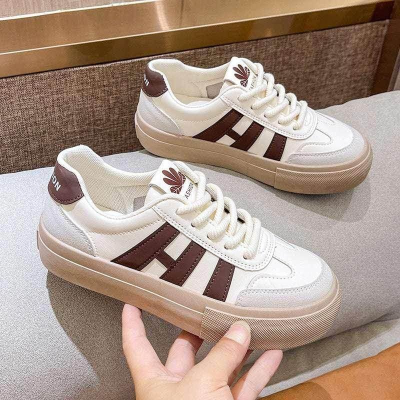 Retro Autumn Platform Shoes – Women’s Sporty Style - ZA-Zola