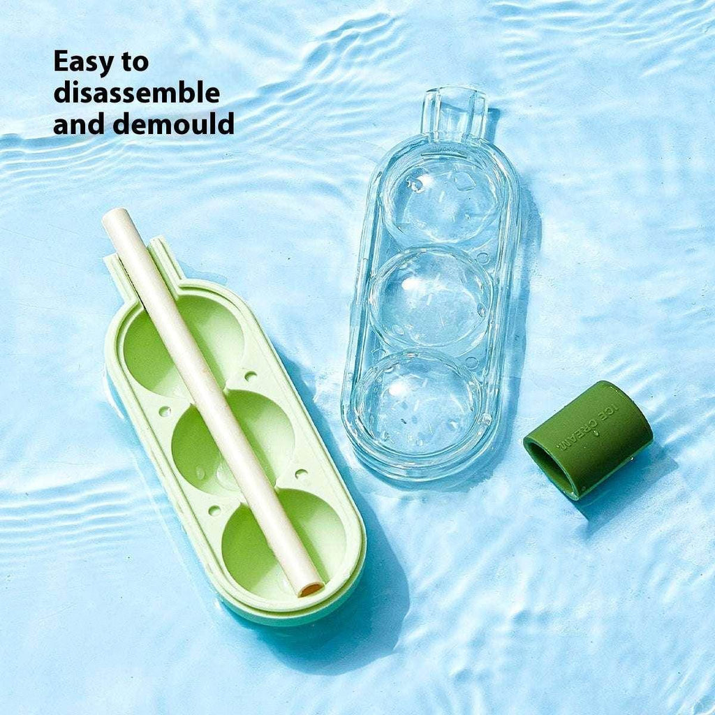 Sugar Gourd Ice Hockey Ice-Cream Mould – Fun & Easy Tray - ZA-Zola