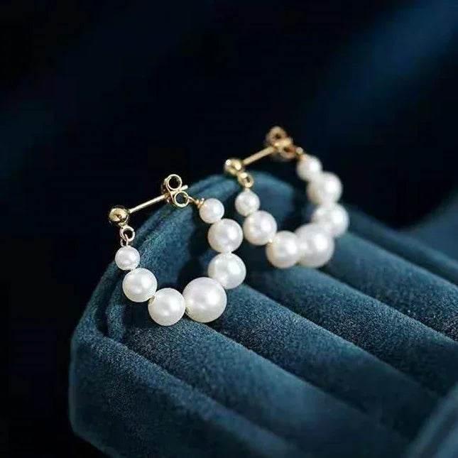Non-Piercing Pearl Clip Earrings – Korean Style - ZA-Zola