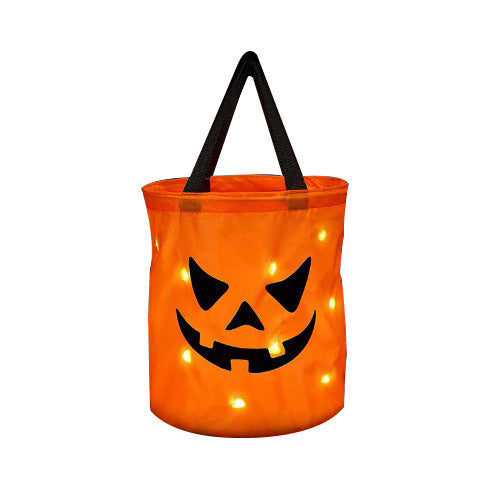 3D Portable Pumpkin Bag Halloween Storage Handheld