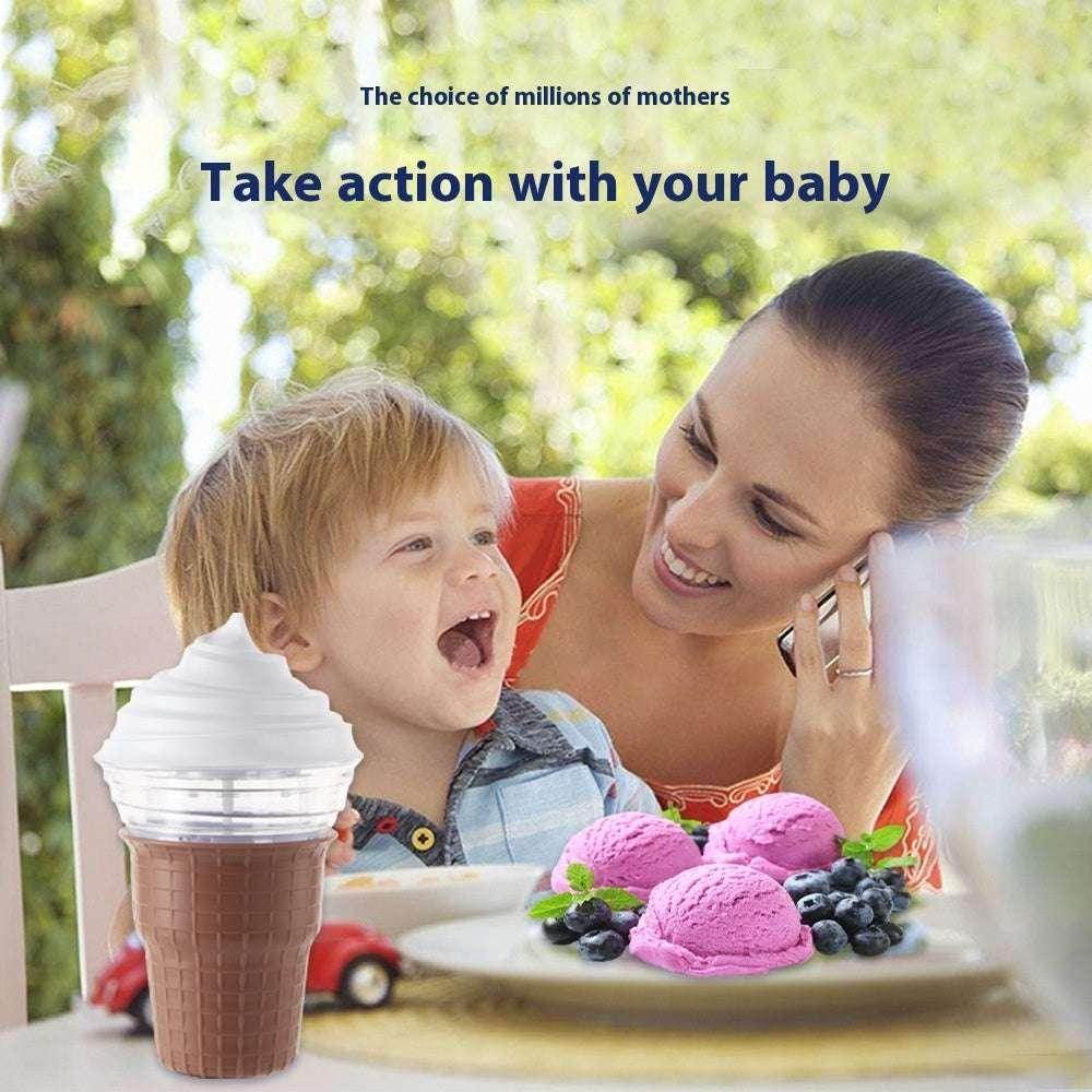 DIY Ice Cream Machine – Creative Automatic Yogurt Maker - ZA-Zola