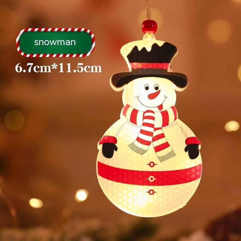 Bar Atmosphere Christmas Interior Decorations Colored Lights - ZA-Zola