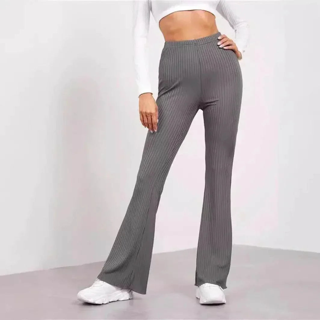 High Waist Yoga Pants – Tummy Control & Medium Elastic - ZA-Zola
