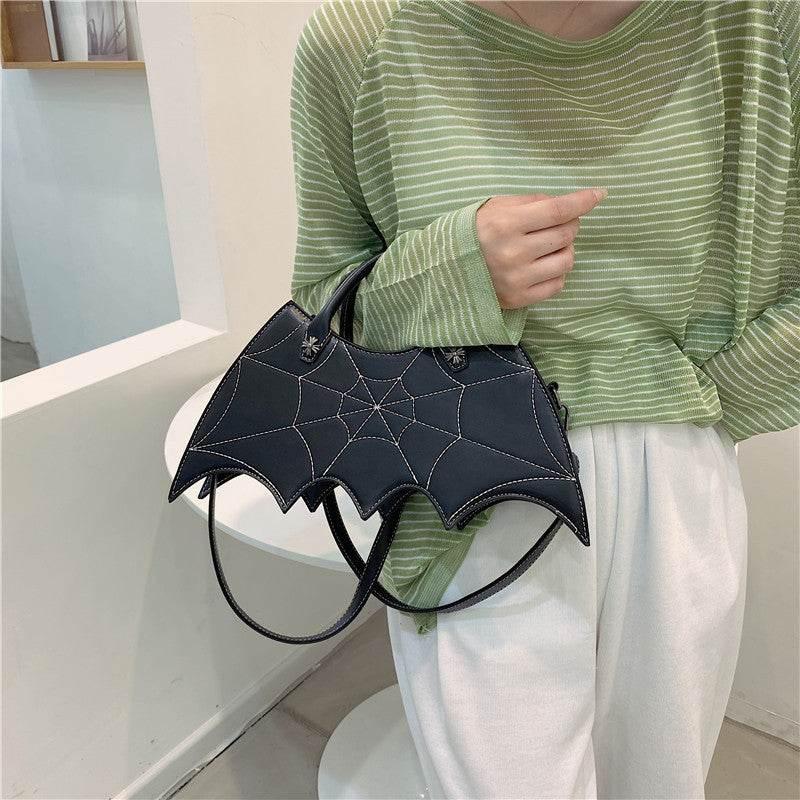 ZA-Zola Halloween Spider Web Batgirl Shoulder Bag - ZA-Zola