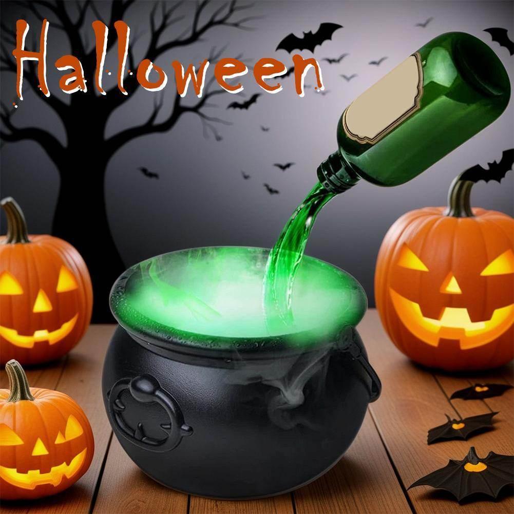 ZA-Zola Black Wizard Cauldron Magic Halloween Decor - ZA-Zola