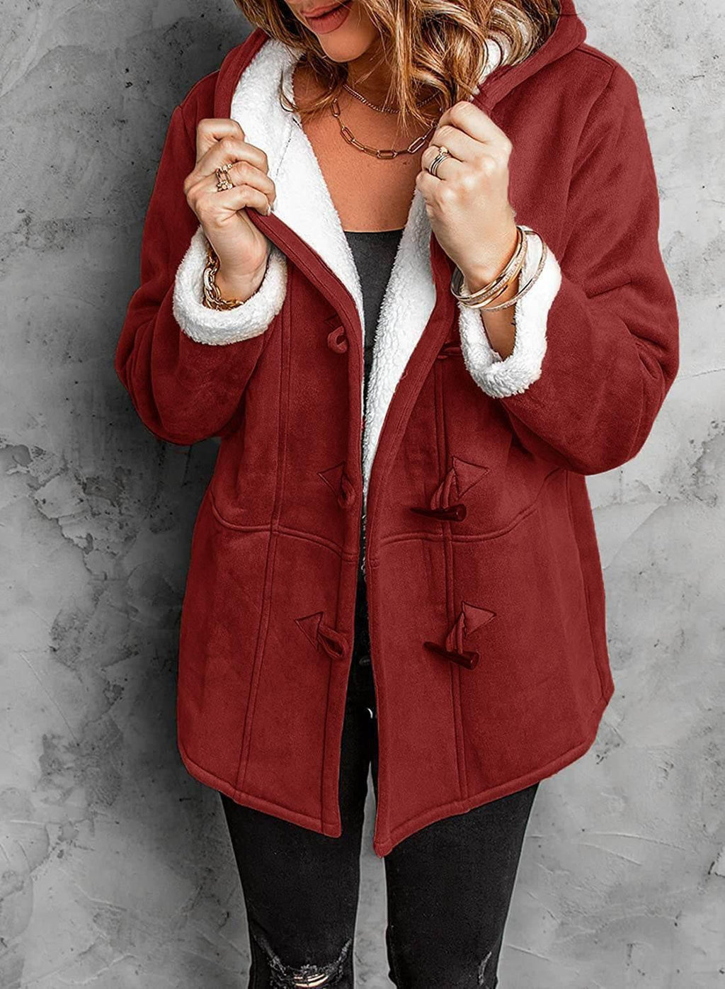 Women’s Mid-Length Windbreaker Coat – Warm Stylish Windproof Jacket - ZA-Zola