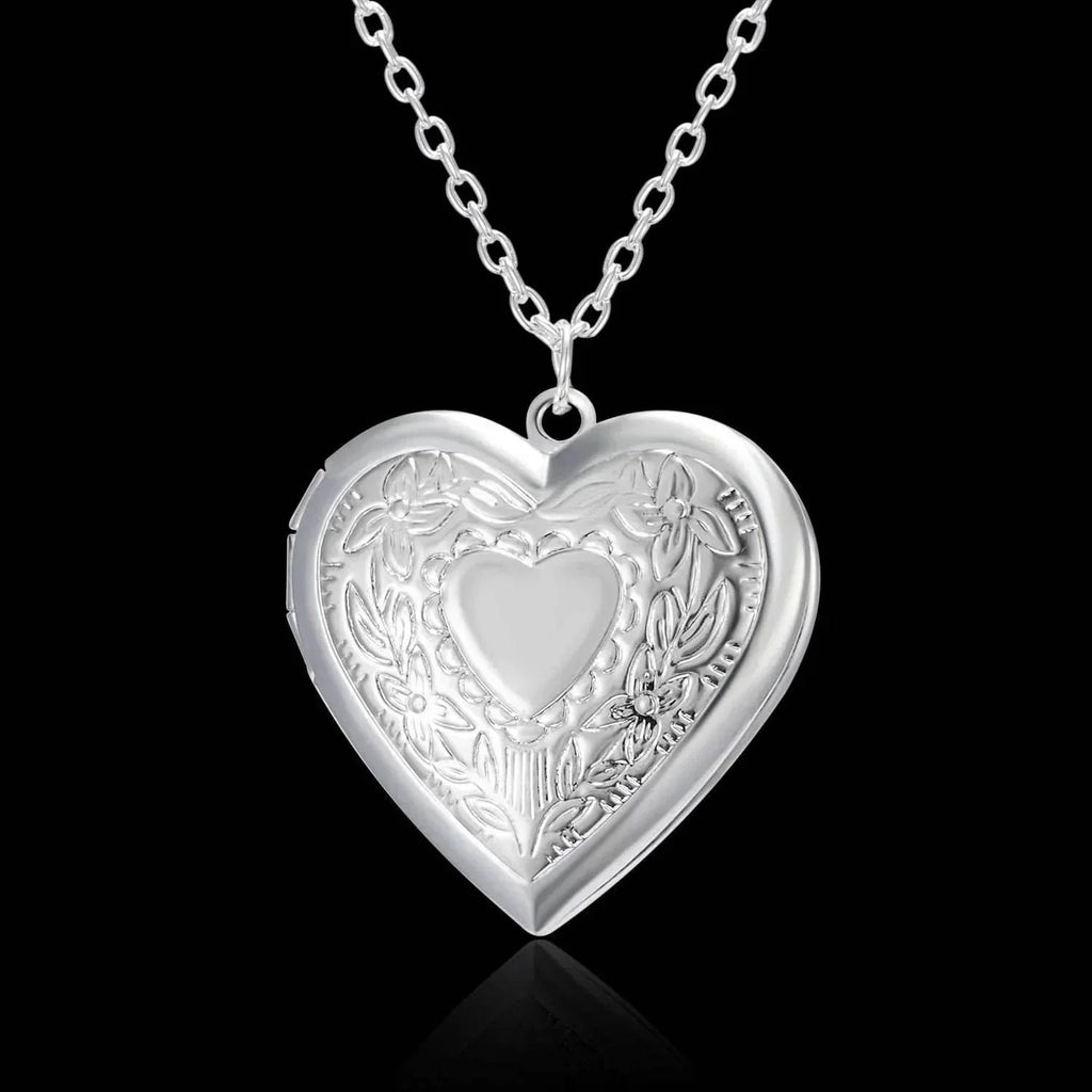 Personalized Heart Photo Necklace – Valentine's Gift - ZA-Zola